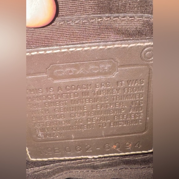 Coach Signature Jacquard Mini Shoulder Bag – Brown C Canvas & Leather Trim - Picture 4 of 13